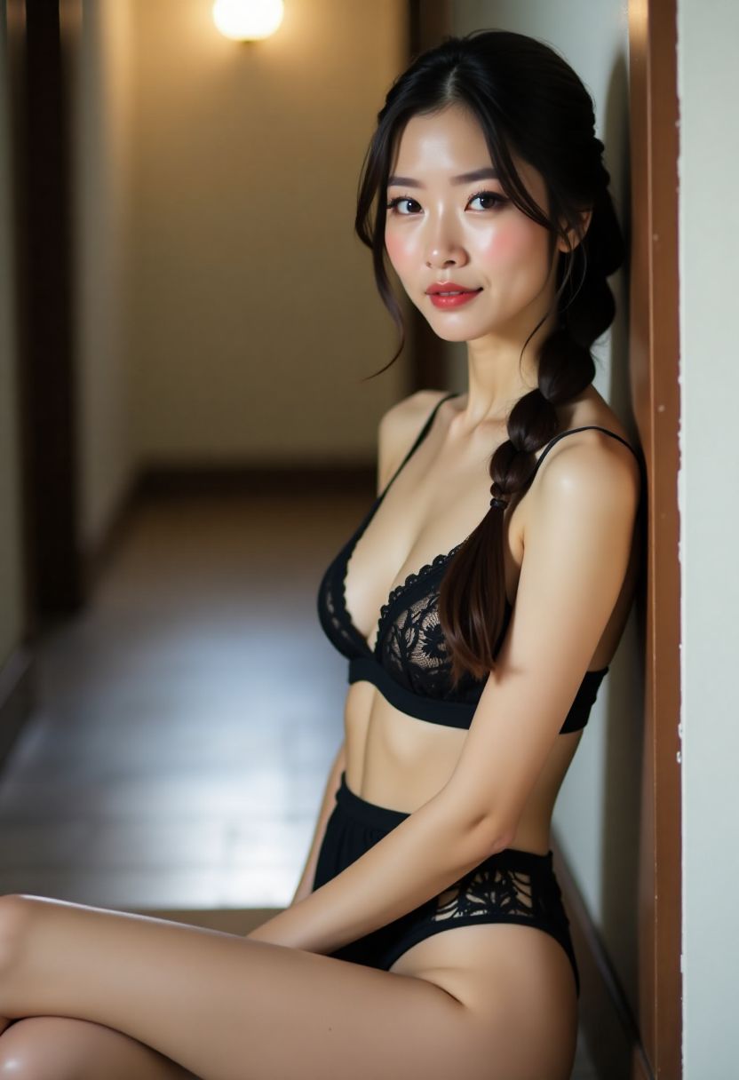 湖畔的小木屋